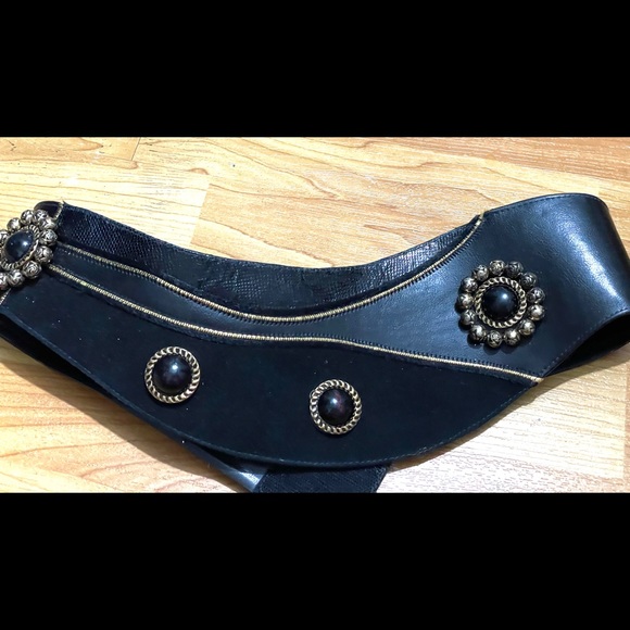 Leather& Stone suede belt - Picture 11 of 15